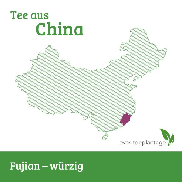 Oolong Tee aus China, Fujian