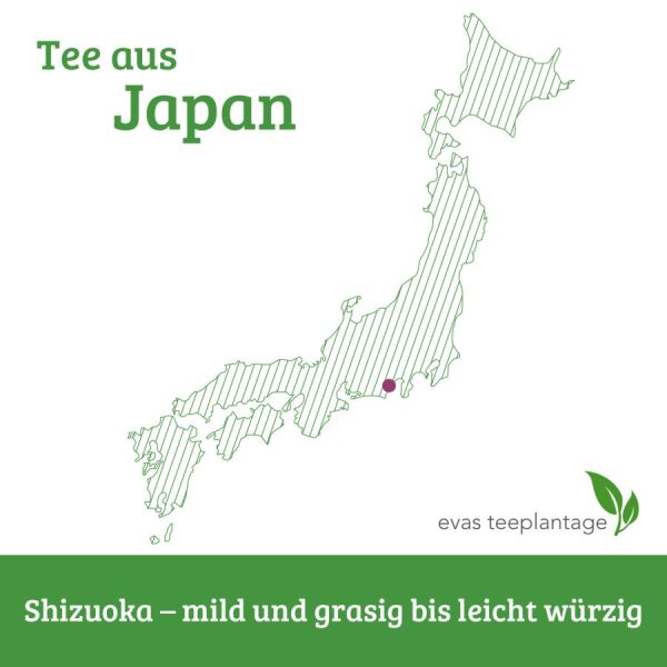 Grüntee aus Japan, Shizuoka